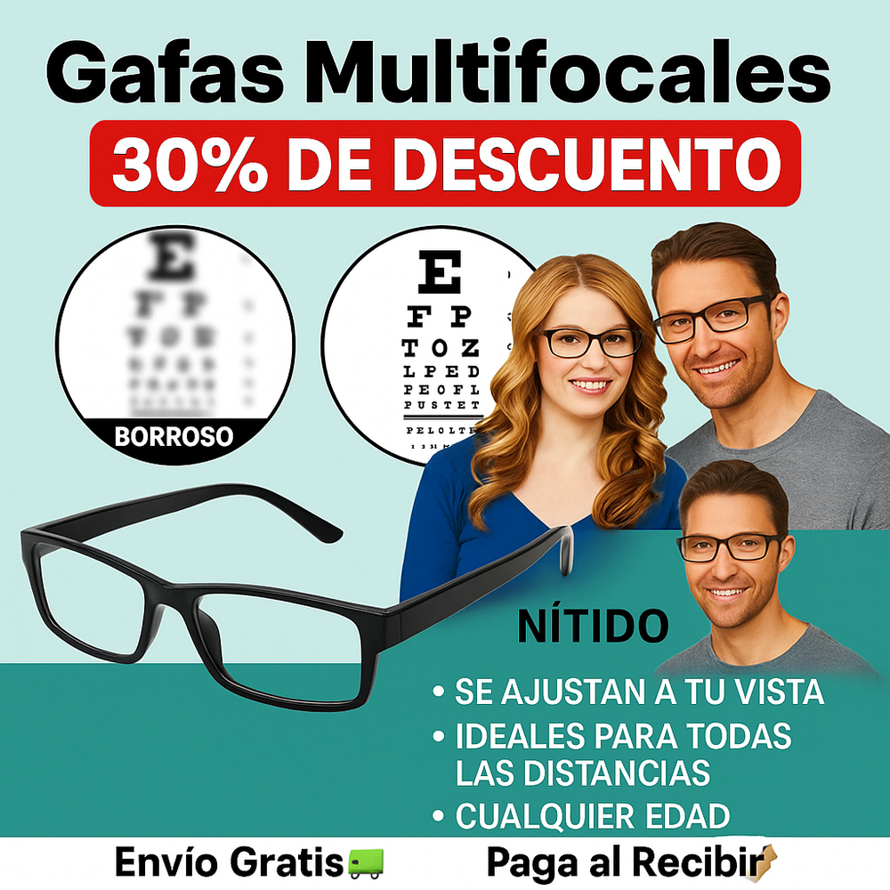 Vision® Gafas Inteligentes Titanium - COMPRA 1 Y LLÉVATE 2