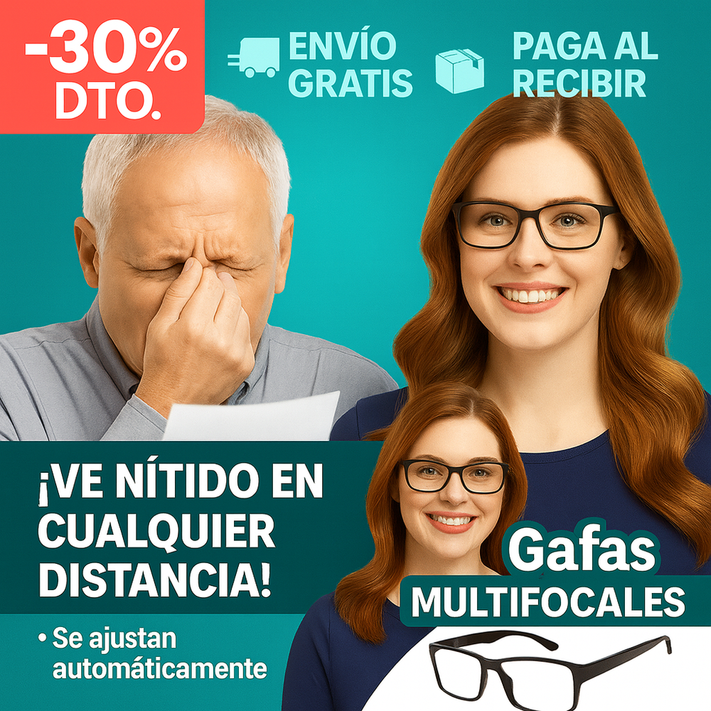 Vision® Gafas Inteligentes Titanium - COMPRA 1 Y LLÉVATE 2