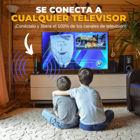 Antena HDTV 4K Universal TV  +1200 canales